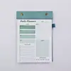 Bloco de Notas Rasgável A5, Planejador Transfronteiriço, Caderno de Linhas Pontilhadas, Caderno em Branco, Caderno de Folhas Soltas