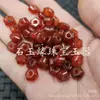 Ágata Roja Hebilla de Jade de Seis Caras Cuentas de Ábaco Cuentas Sueltas Agujero Grande Bordes Múltiples Espaciadores Lutong Accesorios de Joyería DIY Cuentas