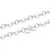 Anel de Aço Inoxidável Retentor de Cor Corrente Fechada Pulseira de Personalidade Corrente de Colar Corrente para Roupas Material de Joia Corrente diy