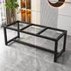 Soportes para Patas de Mesa, Marcos Metálicos para Mesa, Patas de Mesa de Comedor Soldadas y Pintadas de Hierro Forjado Personalizadas, Patas para Escritorio de Oficina, Mesa de Centro de Hierro Forjado, Barra de Bar