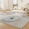 Alfombra para sala de estar 2026 nueva de lujo ligero de alta gama para sofá mesa de centro habitación del hogar dormitorio tapete de piso, lavable, no necesita lavado, engrosada