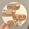 Pinzas para el Cabello Color Café de Otoño e Invierno para Niños, Pinzas Lindas para Bebés que No Dañan el Cabello, Pinzas Mágicas para el Flequillo, Pinzas Laterales para Niñas, Pinzas BB