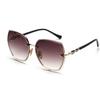 Gafas de sol para mujer, antiultravioleta, para ciclismo, modernas, con montura de tinta, gafas de vanguardia, color rojo cibernético, gafas de sol para mujer, antiultravioleta