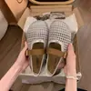 Zapatos Mary Jane huecos 2026 tejidos estilo nuevo súper popular con suela gruesa transpirables y hebilla para primavera y verano