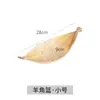 UMC7 Venta al por mayor Cesta tejida pura hecha a mano Plato para freír tempura Cesta de frutas Recipiente para frutas Cesta de bambú Plato para pasteles Fruta