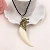 Suministro transfronterizo Wu Jing mismo colgante de pico collar para amantes de hombres y mujeres red de joyería para hombres joyería al por mayor