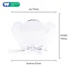 En stock taza cuadrada taza redonda múltiples tazas de postre taza para pudín taza para mousse plato cuchara de plástico desechable Amazon