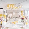 Balões Personalizados Atacado Balões de Látex Espessados 10 polegadas 1,5g Balões Perolados Pacote Misto para Decoração de Quarto de Casamento
