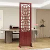 Nuevo biombo de estilo chino para sala de estar, plegable y móvil, de madera maciza, estilo chino, para entrada, dormitorio, divisor de barrera hueco