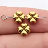 Diámetro del agujero aprox. 7.9x7.8x4mm. 2mm 0.75g Multicolor Trébol de cuatro hojas cuenta con agujero pequeño