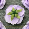 Flor artificial cabeza de rosa de diamante arreglo floral para boda decoración de flor artificial material de flor DIY para arreglo floral