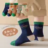 Calcetines Infantiles Tipo A Calcetines de Algodón con Dibujos Animados Calcetines para Bebé Calcetines de Media Pantorrilla para Primavera y Otoño para Niños y Niñas Calcetines Transpirables para Otoño e Invierno Infantiles Venta al por Mayor