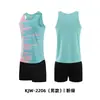 Traje de Treino de Atletismo Masculino Estampa de Fonte Uniforme de Equipe de Competição Teste Colete de Sprint Roupa Esportiva Traje de Corrida de Maratona Feminino
