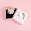 Nuevo Llavero de Aleación con Diamantes de Gato Kt Lindo Transfronterizo Colgante para Bolso Coche Colgante Creativo Exquisito Venta al Por Mayor
