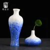 Jarrón de Cerámica Adornos de Escritorio, Floreros Retro, Arreglos Florales Grandes Zen, Accesorios para el Hogar, Arreglos Florales Zen, Estilo Chino Mini