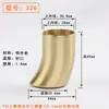 Perna Liga de Alumínio Pés de Móveis Capas de Pés Capas para Pés Pernas de Madeira Capas de Aço Inoxidável Dourado Cobre de Imitação Madeira Maciça Cadeira Estilo Chinês Novo