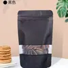 Bolsas de Embalagem Coloridas Revestidas de Alumínio, Bolsas Stand-Up de Folha de Alumínio para Alimentos, Bolsas Foscas Autosselantes, Bolsas Seladoras para Lanches e Oleaginosas, Atacado Transfronteiriço