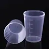 Taza medidora de plástico de 50 ml con escala Taza medidora desechable Vaso de precipitados Taza medidora con escala Taza medidora de plástico sin asa Vaso de precipitados