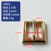 Hebilla de pasador de alambre plano de 12-40 mm en stock del fabricante, hebilla de pasador de aleación de zinc, hebilla de pasador para cinturón de ropa, hebilla de metal, accesorios de ferretería