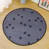 Tapete Redondo para Cachorro, Tapete Impermeável com Barreira contra Urina de Pet, Tapete Lavável para Gato, Tapete Absorvente Antiderrapante para Todas as Estações, Tapete Antivazamento para Gaiola de Pet