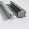 Manija de Armario en Forma de L de Aleación de Aluminio, Manija Oculta para Puerta de Gabinete Estilo Chino Moderno de Lujo Ligero, Fabricante de Manijas de Armario Estilo Tapa Final
