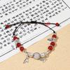 Pulsera de Cristal Imitación Ojo de Gato con Efecto Tornasolado para Mujer con Diseño de Nicho, Piedra DIY, Arena Recolectora de Luz Solar, Colgante Fino de Alta Calidad