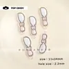 Accesorios DIY Tenedor y Cuchara Pequeños de Acrílico Vajilla Colgantes Mini Adornos Lindos Materiales Hechos a Mano Dijes Dijes para Bolsas