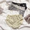 50 Piezas Algodón Hongo Pan Calzones Ropa Interior para Mujer Algodón Puro Categoría a Niñas Cintura Media Antibacterianos Niñas Calzones Triángulo
