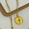 Fivela de Segurança de Cabacinha Diamantada Oca Martelada Banhada a Ouro, Mesmo Estilo da Loja de Ouro, Estilo de Luxo Leve da Moda para o Dia a Dia