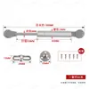 Varilla de Soporte Neumático Especial de 6 y 8 Pulgadas para Levantar Puertas de Vidrio, Varilla de Soporte Hidráulico para Puerta de Marco de Aluminio Minimalista, Amortiguador de Gas Telescópico Corto
