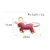 Pendente Animal Unicórnio Desenho Animado de Aço Inoxidável para Pingar Óleo Transfronteiriço Pingente para Celular DIY Pulseira Colar Brincos Acessórios