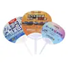Abanicos Pequeños Personalizados con Forma de Dibujo Animado para Clínicas Dentales, Joyerías, Escuelas de Manejo y Bancos; Hecho de Plástico PP
