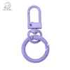 Hebilla de Resorte de Color Caramelo de Aleación Hebilla de Puerta Colgante para Equipaje Llavero Círculo de Resorte Colorido Material para Joyería DIY