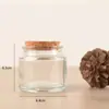 Copo para Vela Perfumada Marrom Retrô Copo Vazio DIY Garrafa de Vidro Estilo Ins Suporte Pequeno para Velas Marrom