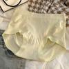 Ropa interior para niña transpirable tipo macaron cómoda sin costuras de algodón de cintura media calzones para mujer transpirables respetuosos con la piel antibacterianos levanta glúteos