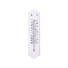 Termómetro de Tira de Plástico Blanco Termómetro de Habitación Montado en Pared Amazon Transfronterizo Medición de Temperatura Temperatura Dual Venta Caliente Transfronteriza