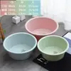 Tina de Lavandería Grande Hogar Extra Grande Palangana Especial Palangana de Plástico Número Baño Palangana de Goma Engrosada Redonda Uso Redonda Grande Transfronterizo Envío Gratis