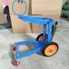 Accesorios para Soporte de Cañón de Viento, Anillo de Fijación de Grúa para Cañón de Viento, Accesorios para Colgador de Cañón de Viento, Soporte de Cañón de Viento con Resorte, Rueda Universal