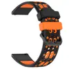 Adequado para Huami Amazfit T-Rex2 T-Rex3 Pulseira de Relógio Perfurada de Silicone Bicolor 22mm Pulseira Esportiva