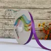 Cinta 1cm Satín de una Cara Alta Densidad Cinta de Satín DIY Decoración de Moño Cinta Colorida Flores para Regalo Empaque de Repostería Serpentina