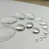 Cristal de Cristal Artificial de Venta Caliente Accesorios para Joyería DIY Parches de Piedra de Tiempo Redondo Semiesférico Ovalado Forma de Gota de Agua Tarjeta de Color