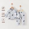 Ropa de Bebé Otoño e Invierno Traje Cálido Acolchado de Tres Capas Ropa de Invierno para Bebé Recién Nacido Algodón Puro Sin Costuras Ropa para Niños Anyang