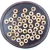 Contas de Ábaco Naturais com Furo Grande para Joias, Contas Soltas, Contas para Fio, Acessórios de Cabelo DIY, Pulseira Transfronteiriça
