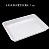Bandeja de Pintura de Color Material de PP de Grado Alimenticio Bandeja Rectangular para Pintura al Agua y Pintura por Transferencia de Agua, Adecuada para Actividades de Jardín de Infancia