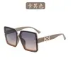 Gafas de Sol de Alta Gama 2025 Que Hacen que la Cara Parezca Más Pequeña, Protección Solar para Hombres y Mujeres, Estilo Tiktok, Elegante Sombrilla Inspirada en Chanel, Gafas de Sol de Celebridad de Internet