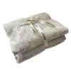 Diseños populares en Xiaohongshu ~ Conjunto de cuatro piezas estampado tipo nube suave estilo Ins para ambiente del hogar, conjunto de tres piezas para uso en dormitorio