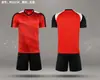 Uniformes de Entrenamiento de Fútbol de Manga Corta Nuevos para Niños al por Mayor, Uniformes Deportivos de Competición Transpirables de Secado Rápido para Adultos, Camisetas de Fútbol
