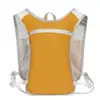 Mochila de hidratação estilosa para ciclismo off-road, resistente à água, bolsa esportiva leve, com faixas refletivas de segurança, adequada para corrida ao ar livre e como mochila