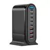 Cargador de Escritorio de Nitruro de Galio 600W Pantalla de Visualización Carga Rápida Pd 500W Cargador Multipuerto 440W Adaptador de Alta Potencia 320W
