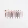 Set de brochas de maquillaje Cangzhou de 20 piezas transfronterizo, cepillo para pestañas de cerdas suaves, brocha para sombras de ojos, brocha para rubor, brocha correctora, herramientas de belleza